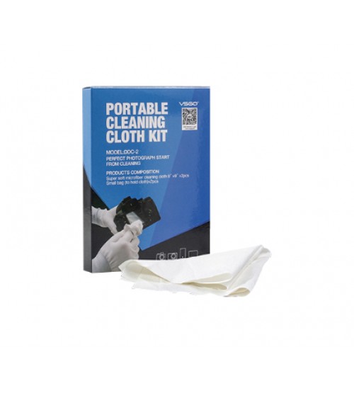 VSGO Portable Cleaning Cloth Kit